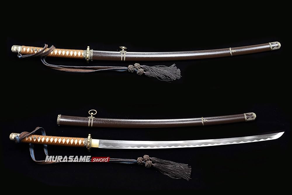 刀持ち手 Amazon.com: 日本武士刀軍劍98 型槍折疊鋼棒就緒全唐非常鋒利